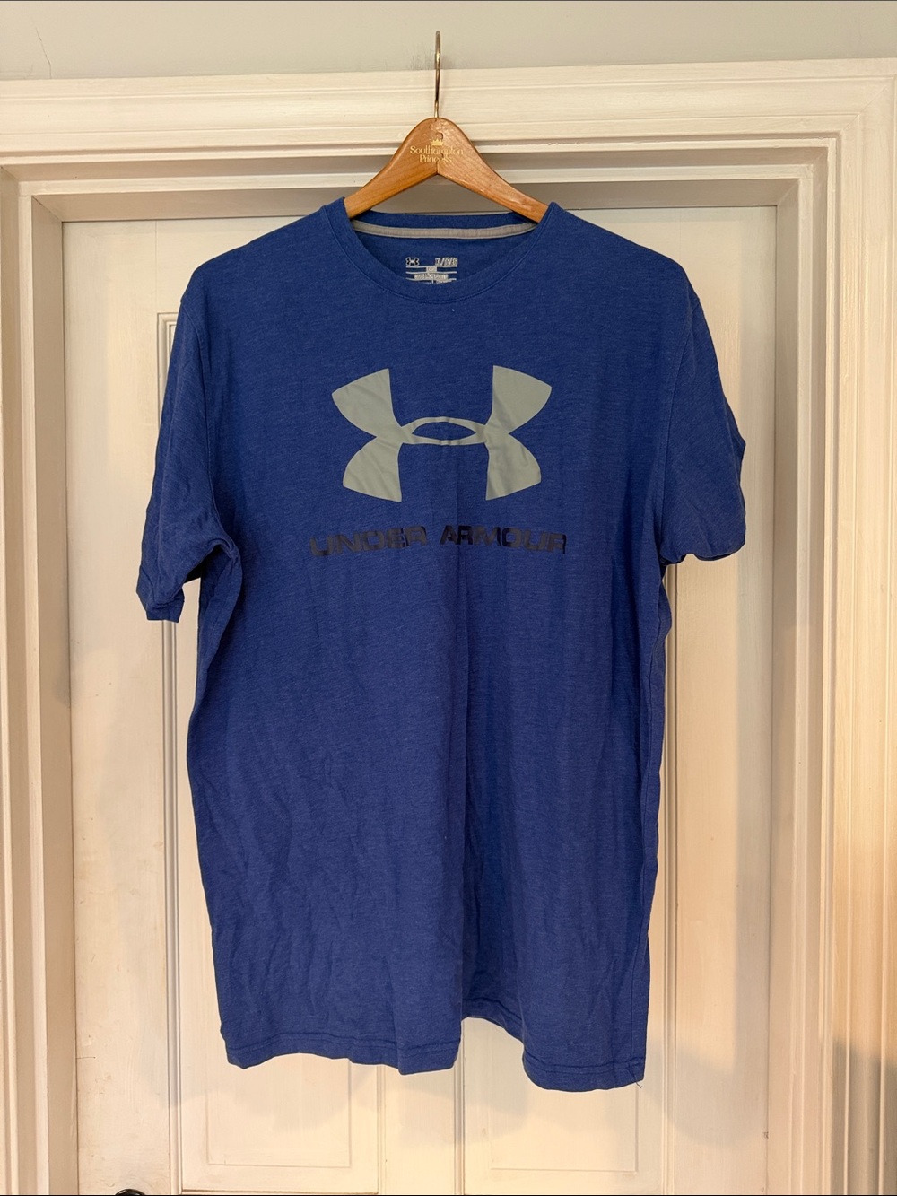 Under Armour Royal Blue Short Sleeve Logo Tee
